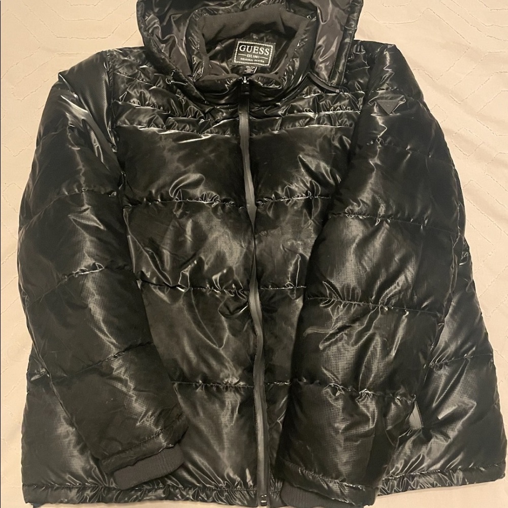 Guess puffer mens jacket